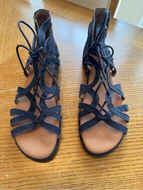 Gentle Souls, Lace-Up Sandals, size 6.5, NWOT, Orig. price $148.